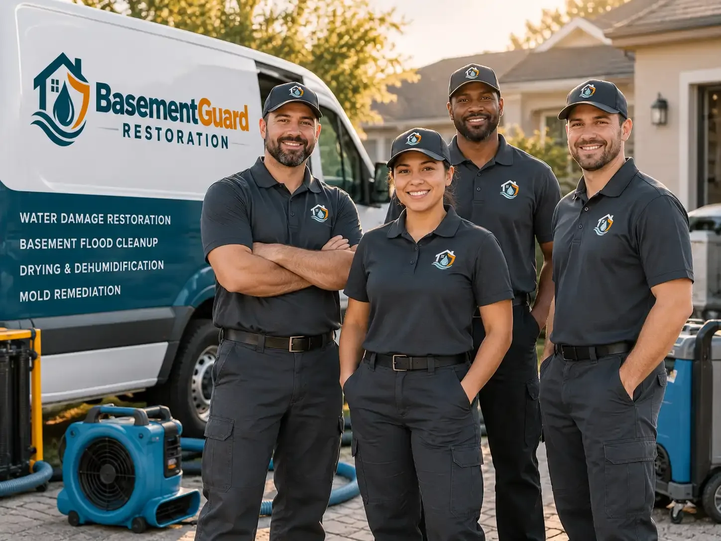 Basement Water Damage Restoration company in Burr Oak, KS